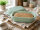 3,5 Liter Brotbackform mit Deckel aus Steingut, 33×16×14 cm – grün, glasiert