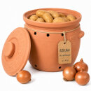 6,5 Liter Kartoffeltopf & Zwiebeltopf mit Deckel aus...