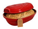 4,5 Liter Brotbackform mit Deckel und Getreidemuster aus...