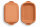 5 Liter Brotbackform mit Deckel aus Steingut, 37×25×15 cm – unglasiert