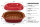 5 Liter Brotbackform oval mit Deckel aus Steingut, 41x27x13 cm - rot, glasiert