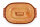 5 Liter Brotbackform oval mit Deckel aus Steingut, 41x27x13 cm - bernsteinbraun mit Farbverlauf, glasiert
