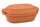 6 Liter Brotbackform – großer ovale Bräter mit Deckel aus Steingut, 43×27×16 cm, unglasiert