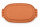 6 Liter Brotbackform – großer ovale Bräter mit Deckel aus Steingut, 43×27×16 cm, unglasiert