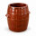 10 Liter Keramikfass – zum Einlegen, Pökeln und Fermentieren, braun