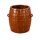 5 Liter Keramikfass – zum Einlegen, Pökeln und Fermentieren, braun