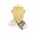 Gärtopf 10,0 Liter inkl. Deckel + Stein [Form 2] beige